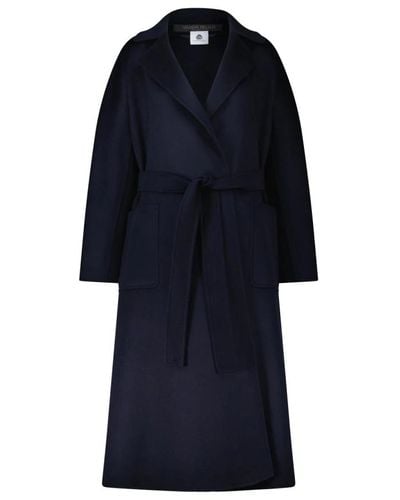 Marina Rinaldi Coats > belted coats - Bleu