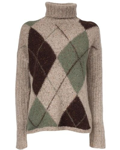 Gran Sasso Knitwear > turtlenecks - Marron
