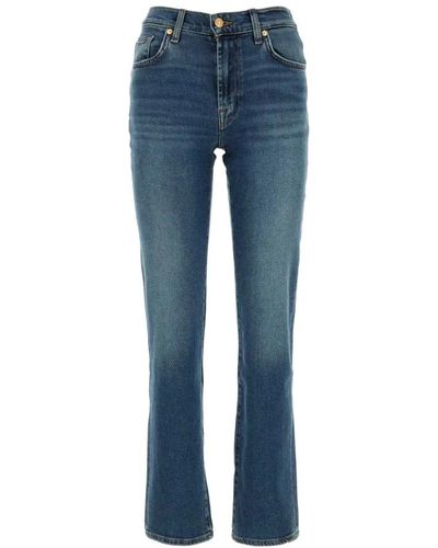7 For All Mankind Flared denim jeans 7 for all kind - Blau