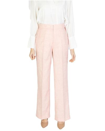 Guess Trousers > wide trousers - Rose