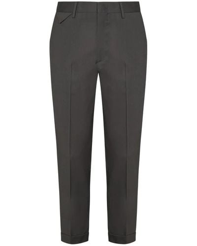 Low Brand Slim-Fit Trousers - Grey