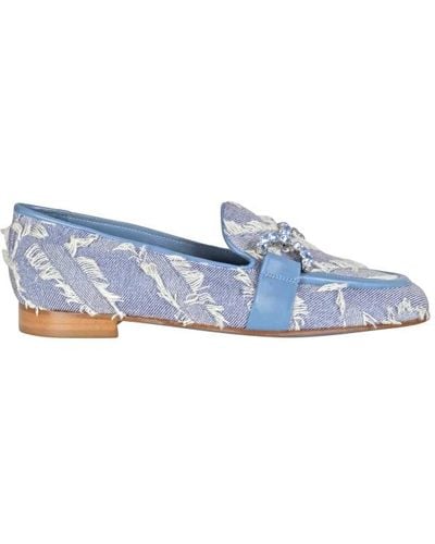 Roberto Festa Shoes > flats > loafers - Bleu