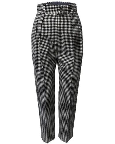 Miu Miu Tapered Trousers - Grey
