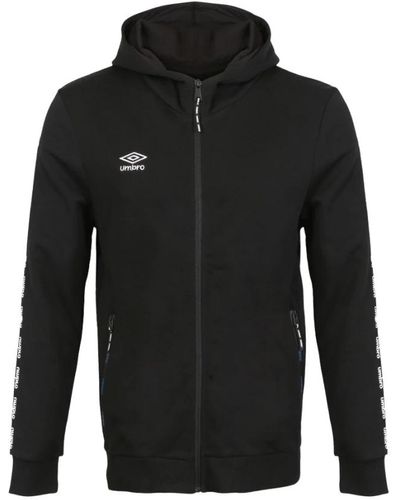 Umbro Sportswear sweatshirt bas+net fz h sw - Schwarz
