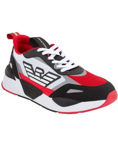 EA7 Baskets - Rouge