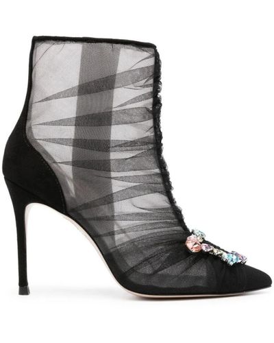 Sophia Webster Shoes > boots > heeled boots - Noir