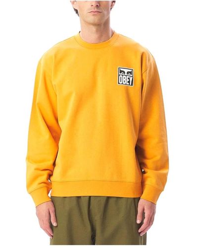 Obey Sweatshirts - Gelb