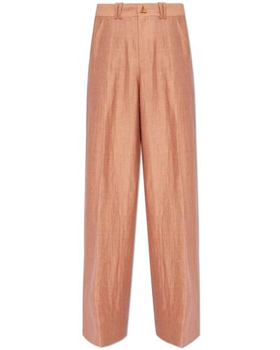 Aeron Trousers > wide trousers - Rose