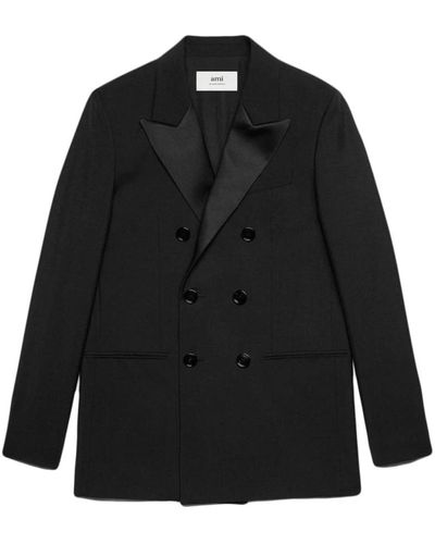 Ami Paris Jackets > blazers - Noir