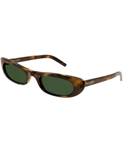 Saint Laurent 557 shade gafas de sol es - Verde