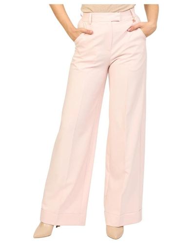 Fracomina Wide Trousers - Pink