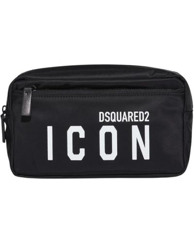 DSquared² Bags > toilet bags - Noir