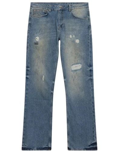 FLANEUR HOMME Straight Jeans - Blue