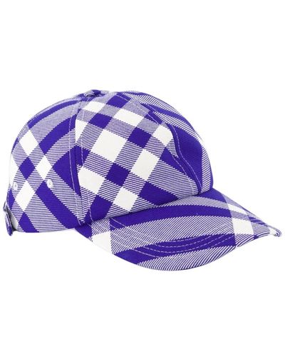 Burberry Accessories > hats > caps - Violet