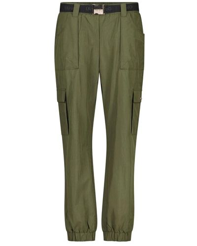 Liu Jo Trousers > tapered trousers - Vert