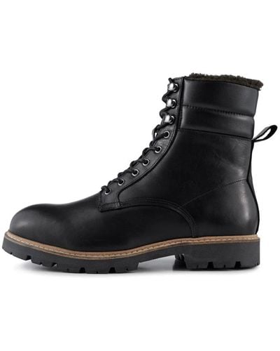 Shoe The Bear Lace-Up Boots - Black