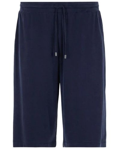 Giorgio Armani Ubv4 bermuda shorts - Blu