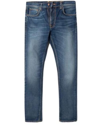 Nudie Jeans Slim-fit jeans - Blu