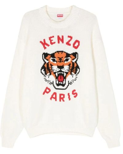KENZO Knitwear > round-neck knitwear - Blanc