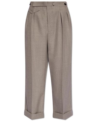 Victoria Beckham Trousers > wide trousers - Gris