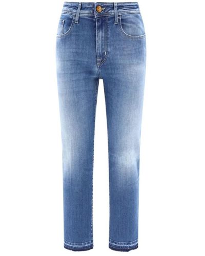 Jacob Cohen Kate slim high rise jeans - Blu