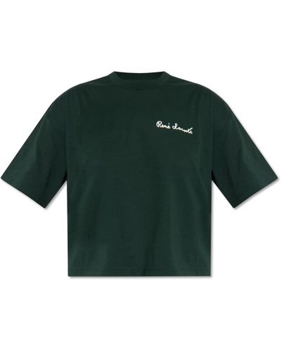Lacoste T-shirt mit logo - Grün