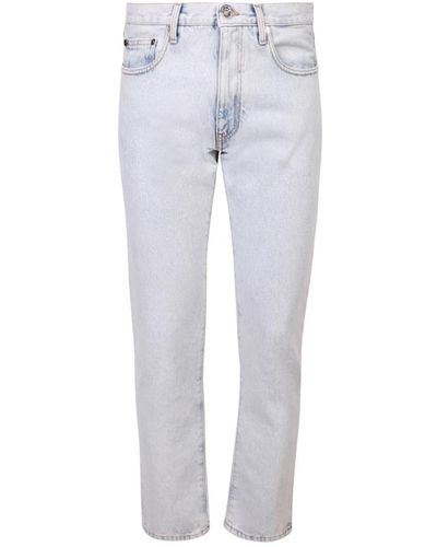Off-White c/o Virgil Abloh Slim-Fit Jeans - Gray