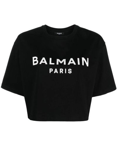 Balmain T-shirts - Negro