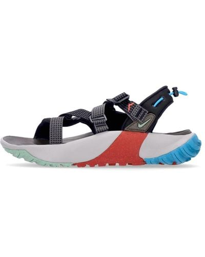 Nike Oneonta sandal - schwarz/grün/pflasterstein - Blau