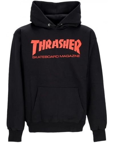 Thrasher Skatemag hoodie schwarz/rot streetwear