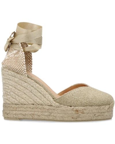 Castañer Wedges - Natural