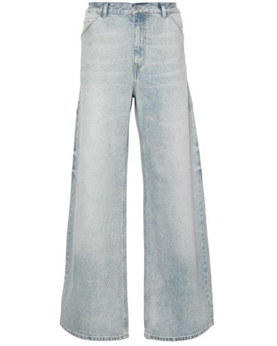 Courreges Jeans > wide jeans - Gris