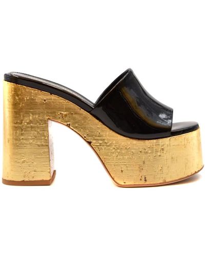 HAUS OF HONEY Shoes > heels > heeled mules - Marron