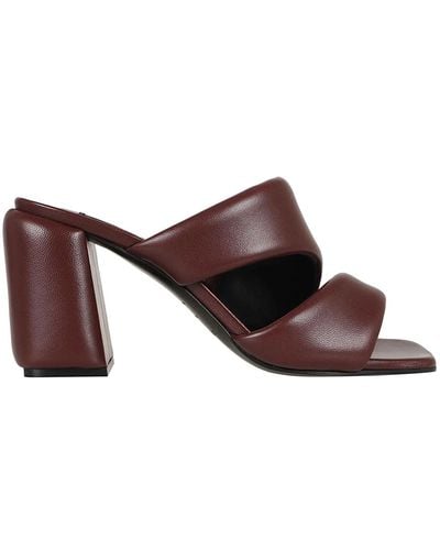 Sergio Rossi Shoes > heels > heeled mules - Marron