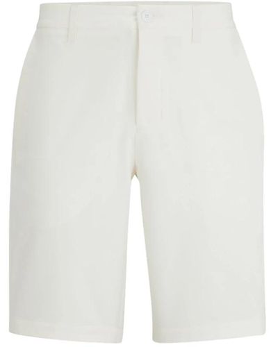 BOSS Maßgeschneiderte bermuda-shorts - Weiß