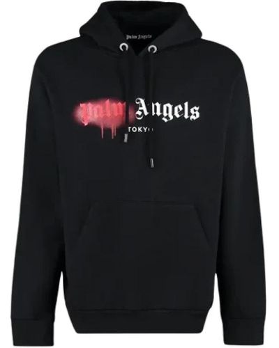 Palm Angels Hoodies - Black