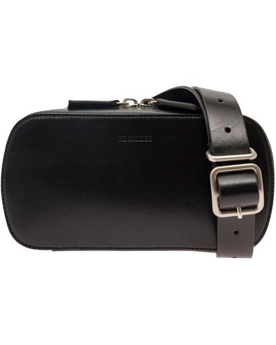 Jil Sander Tradition bag: borsa a cintura stilosa e funzionale - Nero