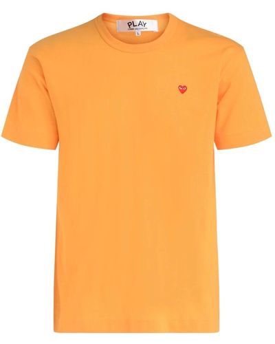 COMME DES GARÇONS PLAY T-Shirt - Orange