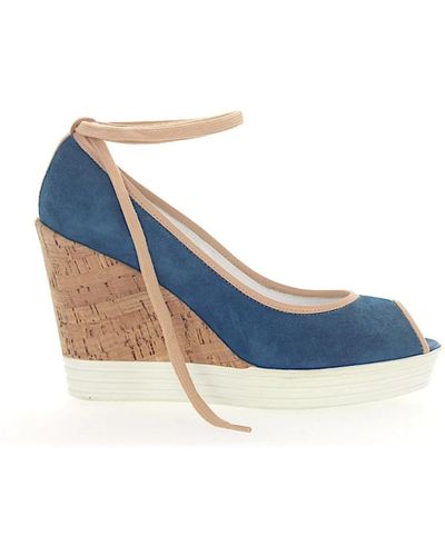 Hogan Wedges - Blue