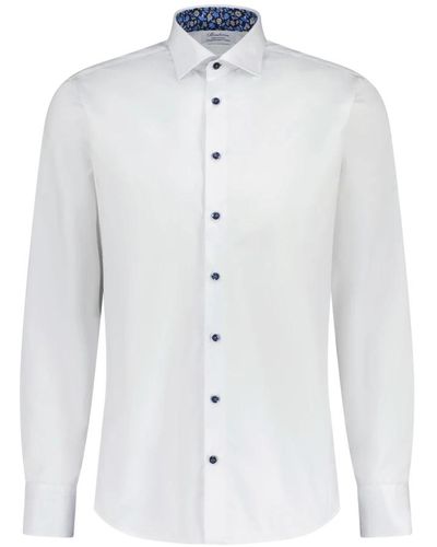 Stenströms Camicia in doppio cotone - Bianco