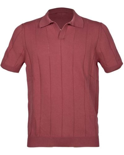 Gran Sasso Tops > polo shirts - Rouge