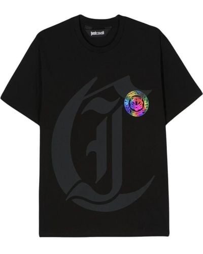 Just Cavalli T-Shirts - Black