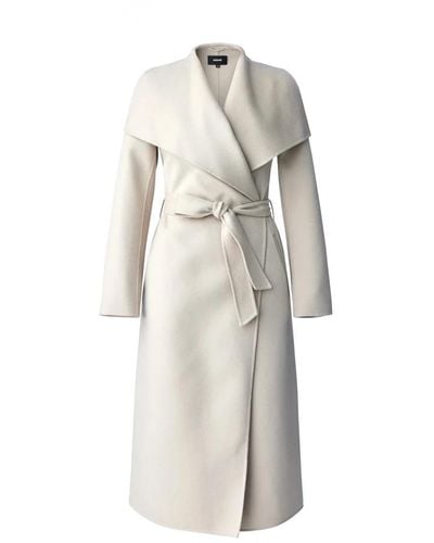 Mackage Belted Coats - White