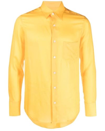 Ernest W. Baker Shirts > casual shirts - Jaune