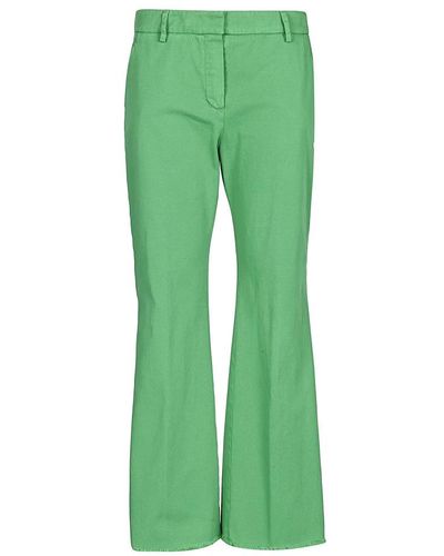 True Royal Wide Trousers - Green