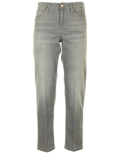 Don The Fuller Cropped Jeans - Grey