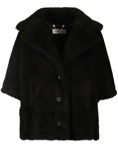 Max Mara Jackets > faux fur & shearling jackets - Noir