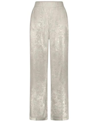 Nukus Wide Trousers - White