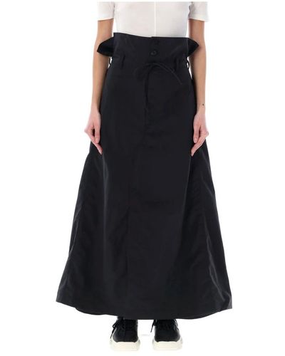 Y-3 Maxi Skirts - Black