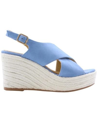 CTWLK Shoes > heels > wedges - Bleu
